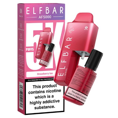 Strawberry ice – ELFBAR AF5000 DISPOSABLE POD