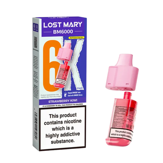 BM6000 Refill Pod Strawberry Kiwi (Pack of 5)