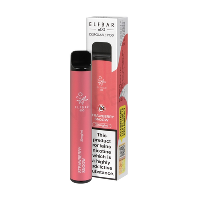 Elfbar600 Strawberry Snoow