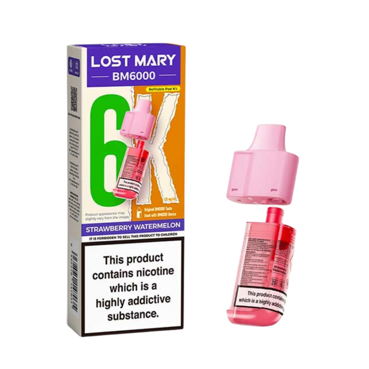 BM6000 Refill Pod Strawberry Watermelon (Pack of 5)