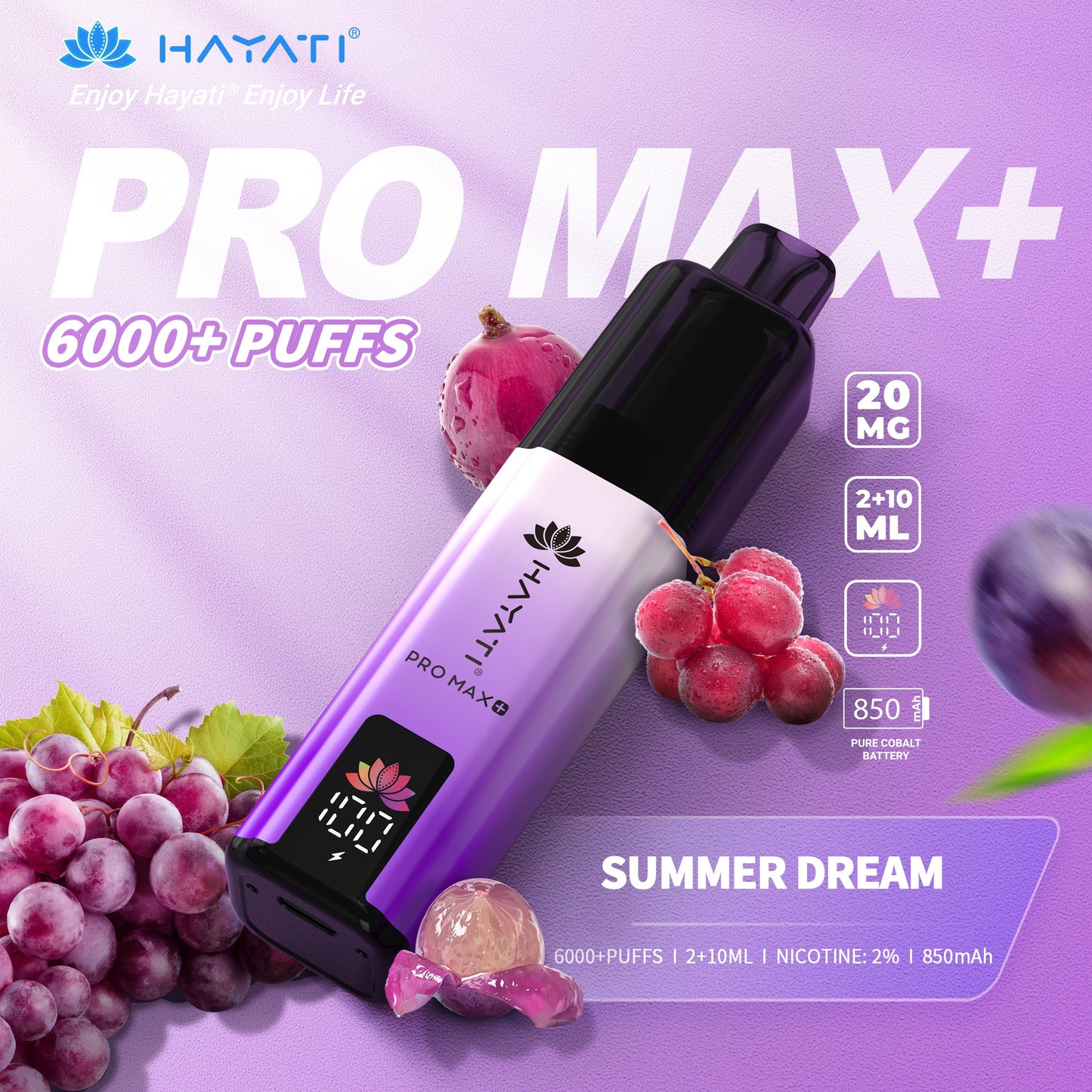 Hayati Pro Max+ 6000 Summer Dream