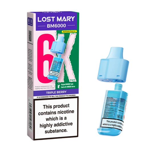 BM6000 Refill Pod Triple Berry (Pack of 5)