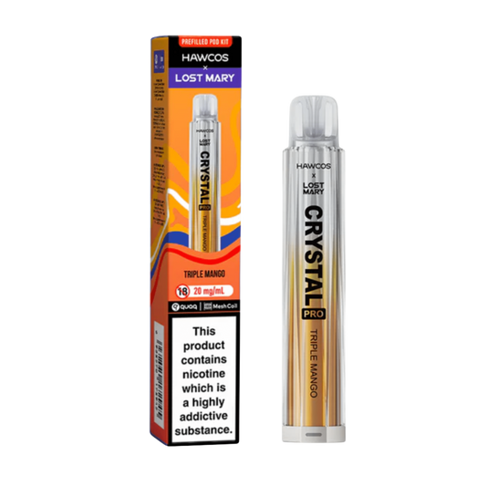Lost Mary x Hawcos 600 Triple Mango