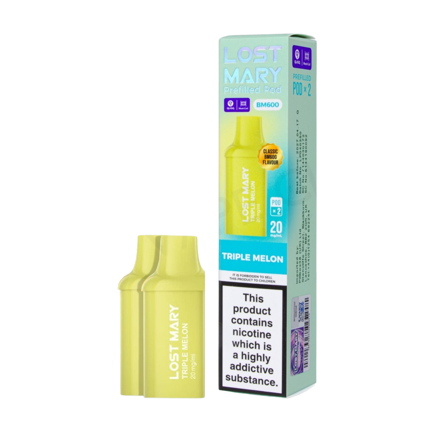 Lost Mary BM600 Triple Melon (Pack of 10)