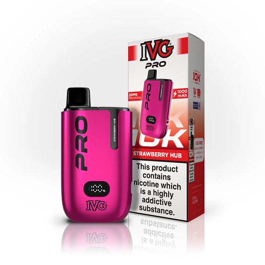 IVG Pro 10K Pods - Strawberry Hub