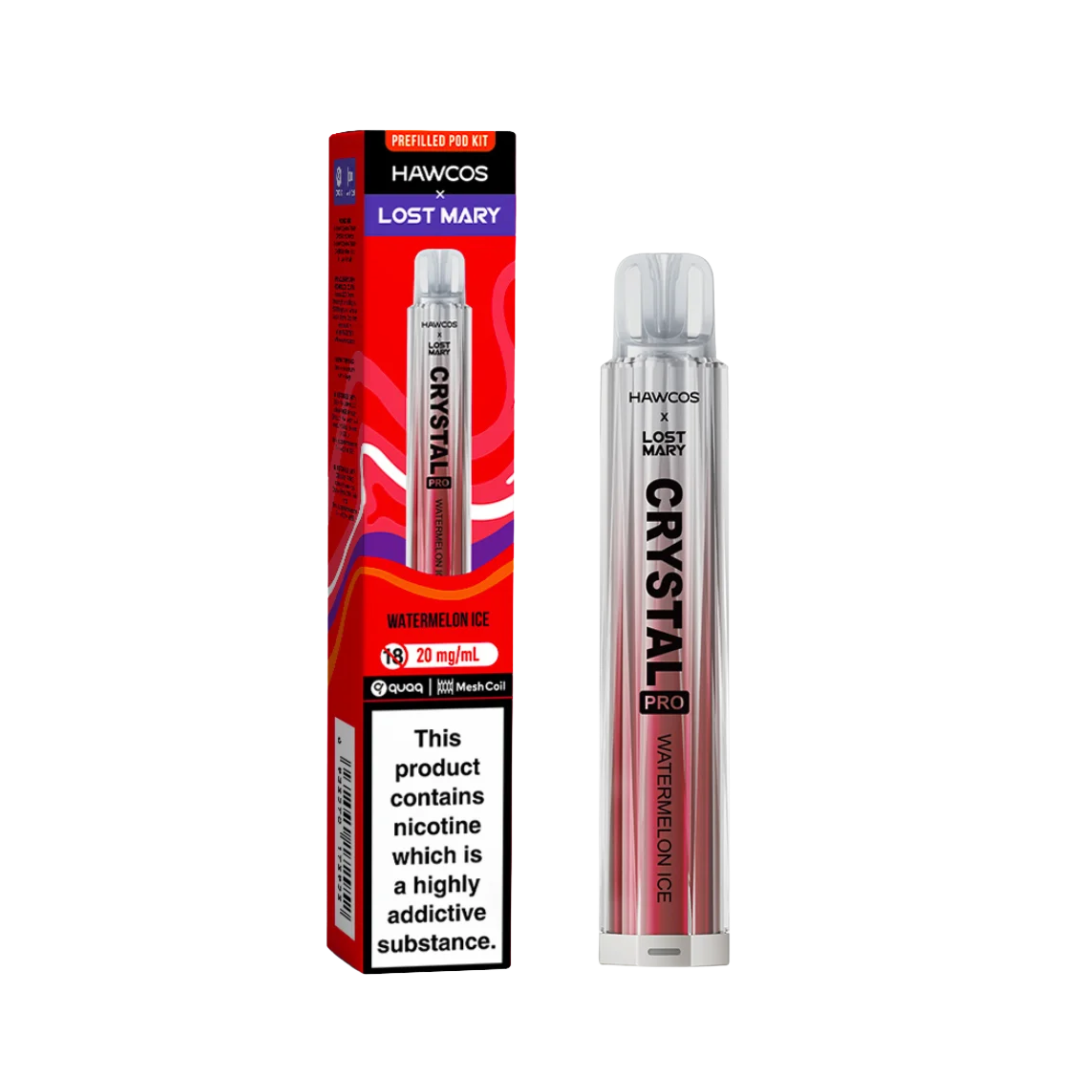 Lost Mary x Hawcos 600 Watermelon Ice