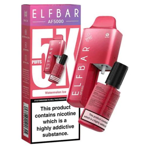 Watermelon Ice – ELFBAR AF5000 DISPOSABLE POD