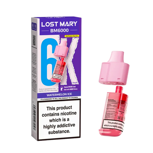 BM6000 Refill Pod Watermelon ice (Pack of 5)