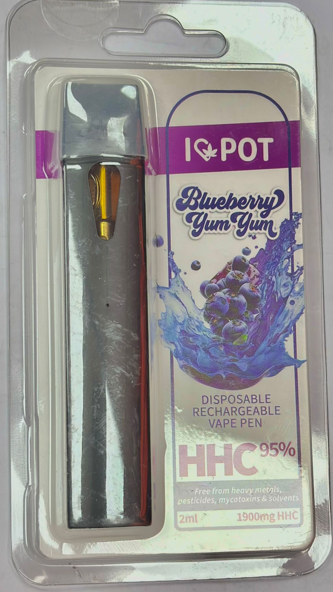 I Love Pot Blueberry 95 % HHC