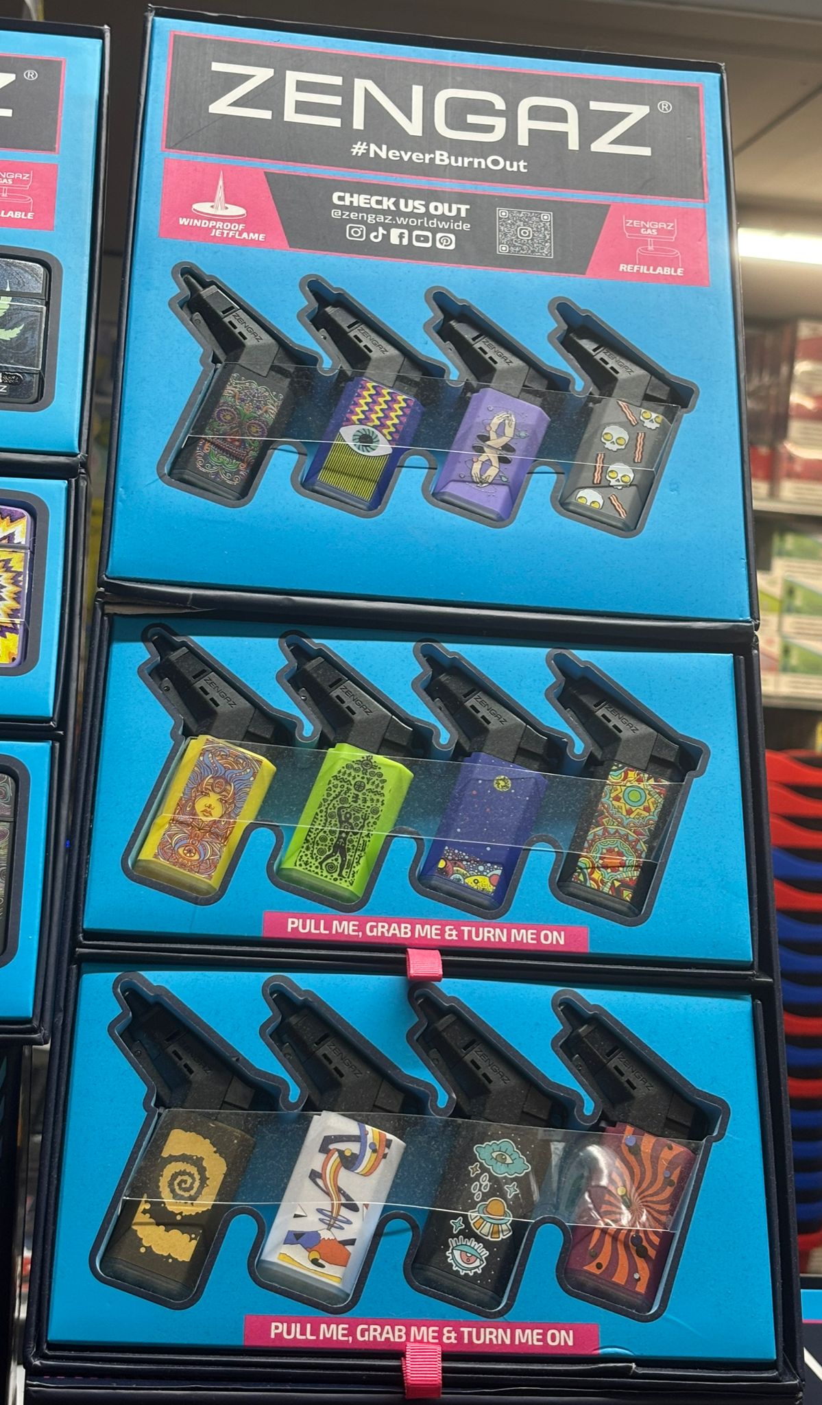 Zengaz Lighters Box