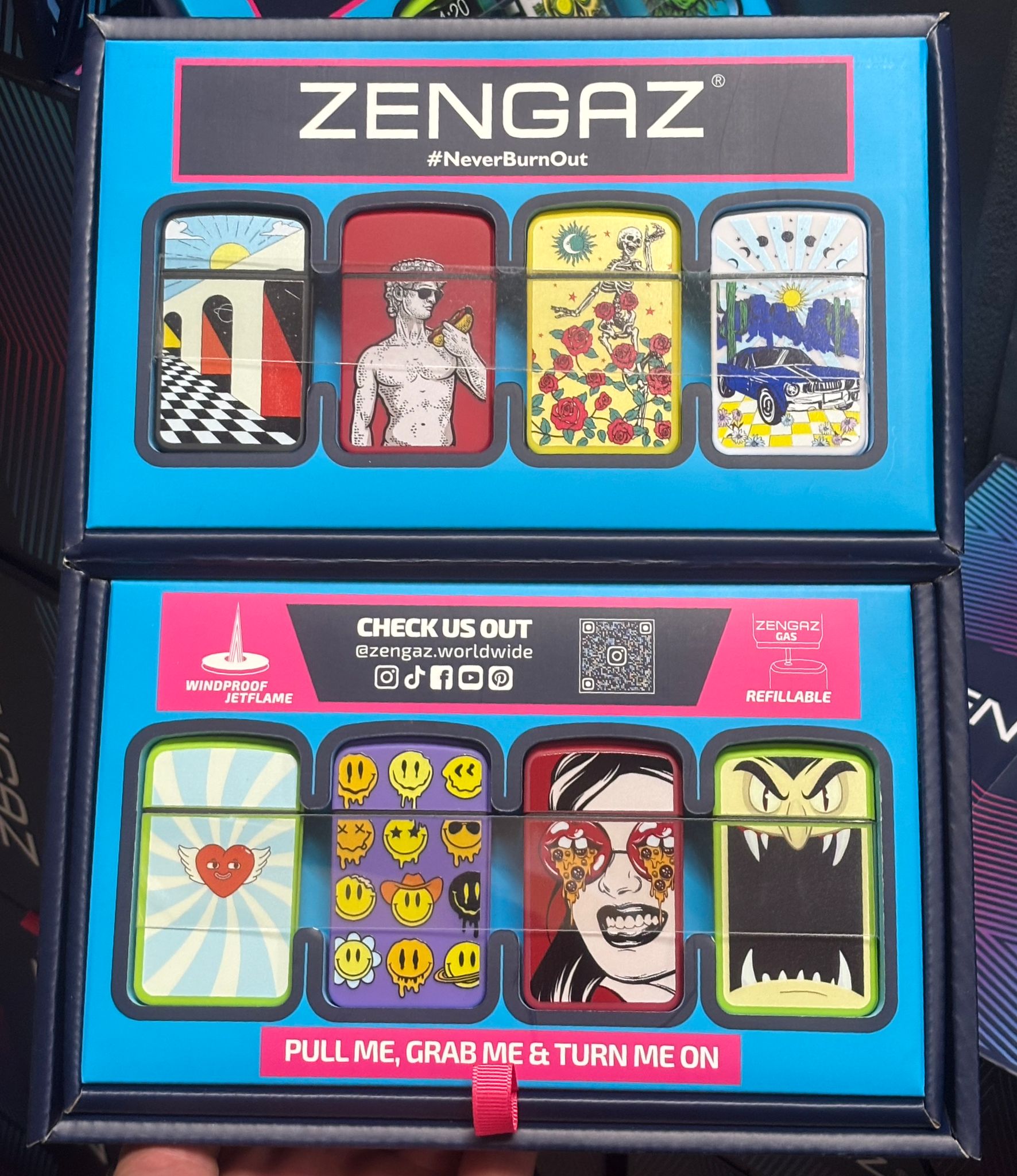 Zengaz Lighters Box
