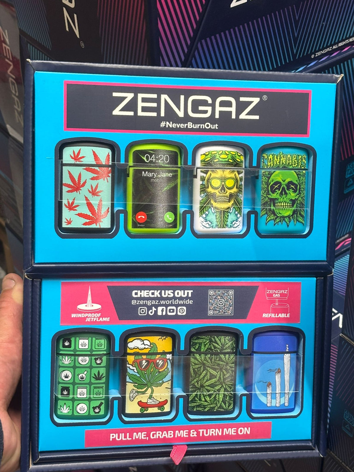 Zengaz Lighters Box