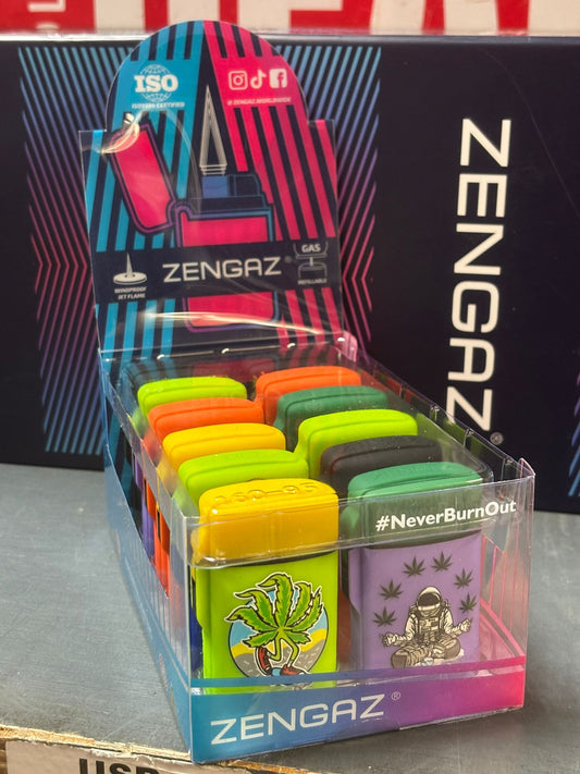 Zengaz Lighters Box - 10 Lighters