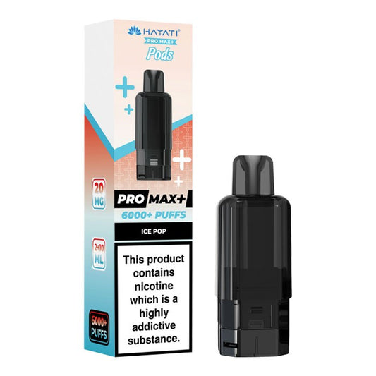 ICE POP- UK - HAYATI 6000 - POD - 5 Pack