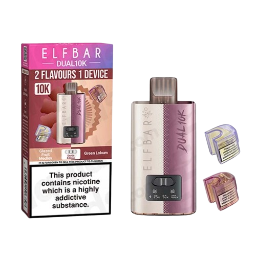 EXOTIC EDITION - UK - ELFBAR - DUAL 10K - REFILLABLE KIT - 5 Pack