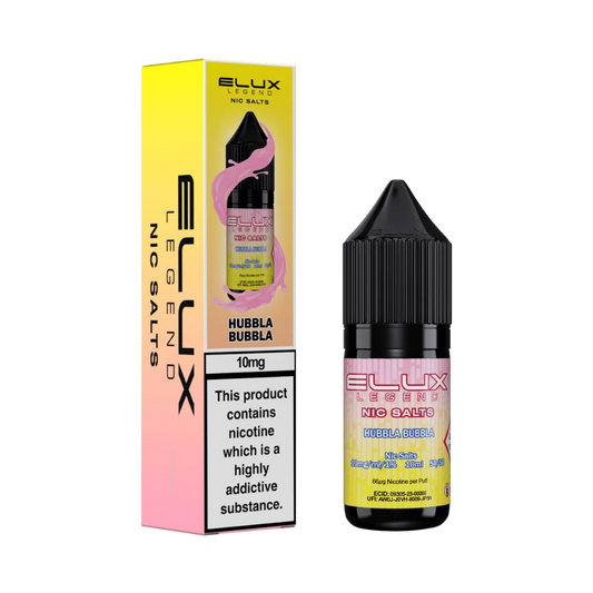 HUBBLA BUBBLA -  ELUX LEGEND - 10mg LIQUID - 10 PACK