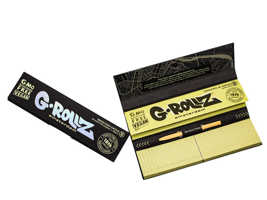 NATURALLY GREEN -  G ROLLZ - ROLLING PAPERS - 24 Pack