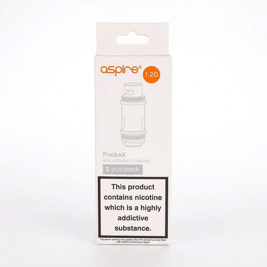 POCKEX 1.2Ω COIL - ASPIRE - 20 PACK