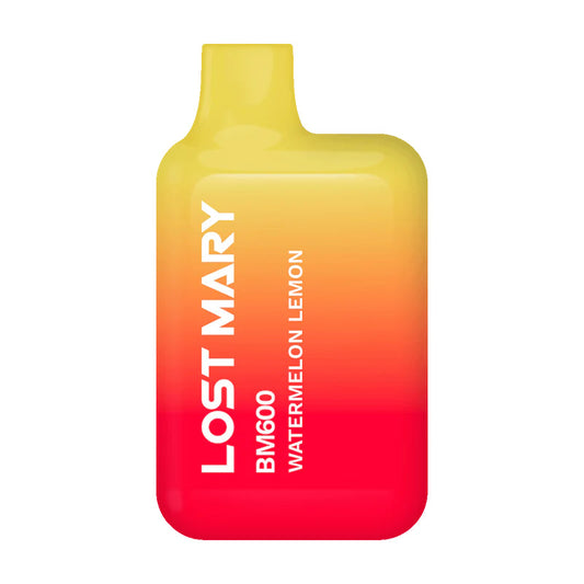 WATERMELON LEMON - UK - LOST MARY - BM600 - DISPOSABLE - 10 Pack