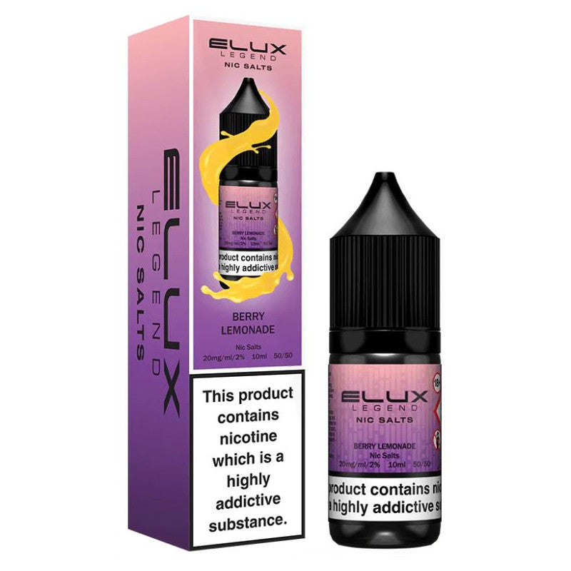 Berry Lemonade 10ml Nic Salt E-Liquid by Elux