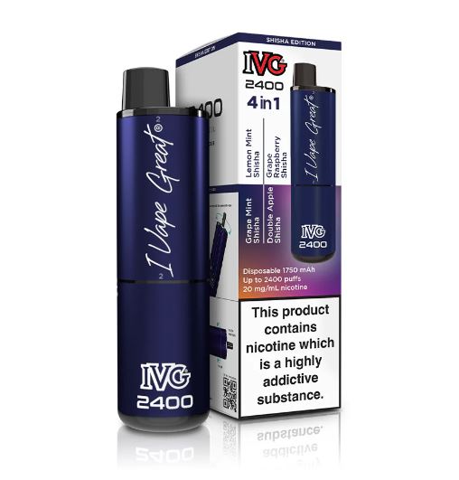 IVG 2400 Shisha Edition (Pack Of 5)