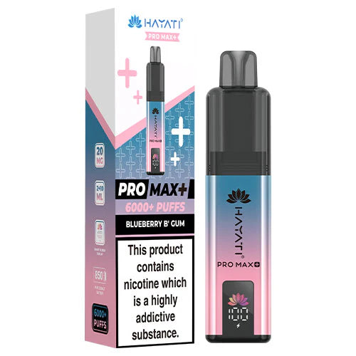 Hayati Pro Max+ 6K Blueberry B Gum Pack of 5