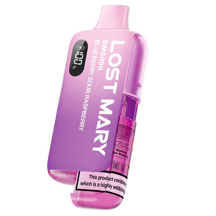 Lost Mary BM6000 Blue Sour Raspberry