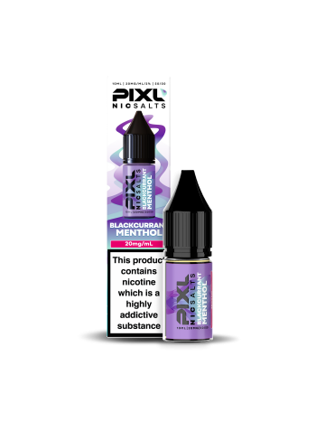 BLACKCURRANT MENTHOL -  PIXL - 20mg LIQUID - 10 PACK