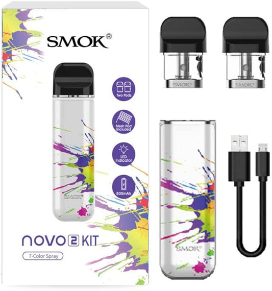 7-COLOR SPRAY - NOVO 2 - SMOK - KIT - 1 PACK
