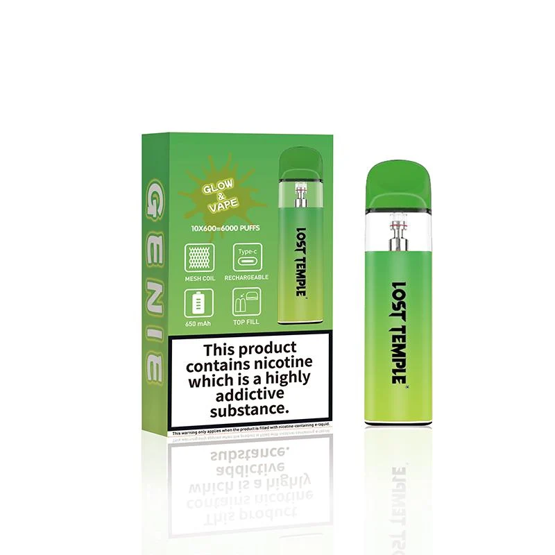 GREEN - LOST TEMPLE - GENIE - KIT - 10 PACK