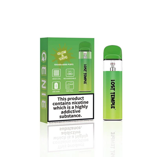 GREEN - LOST TEMPLE - GENIE - KIT - 10 PACK