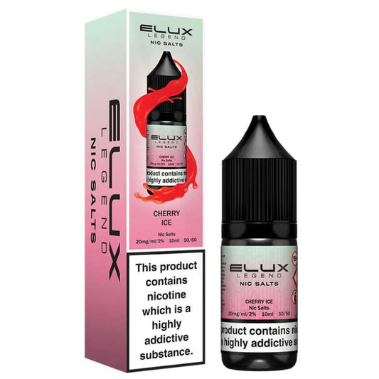 Cherry Ice 10ml Nic Salt E-Liquid by Elux