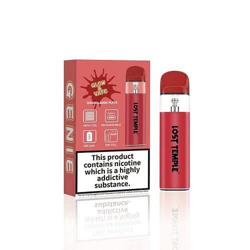 RED - LOST TEMPLE - GENIE - KIT - 10 PACK