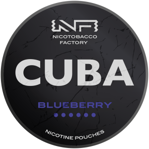 BLACKBERRY- 5 Dot - NICOTINE POUCH - CUBA - 10 Pack