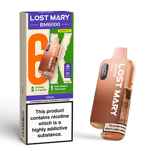 Lost Mary 6K Cola