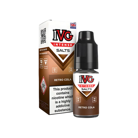 RETRO COLA - UK - IVG INTENSE - 10mg LIQUID - 10 PACK