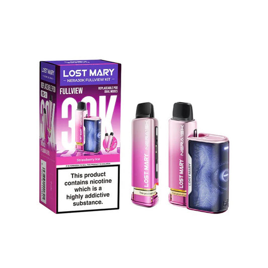 STRAWBERRY ICE - UK - LOST MARY - NERA 30K - KIT - 5 Pack