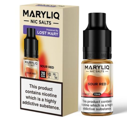 Maryliq Nic Salt Red Sour