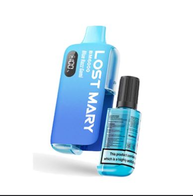 BM6000 UK Disposable Blue Razz Gami  (Pack Of 5)