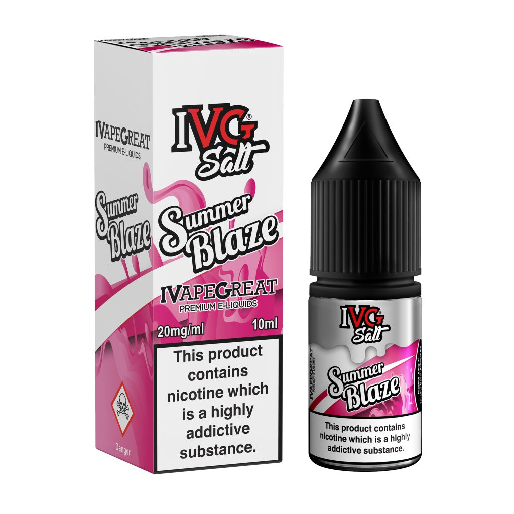 SUMMER BLAZE - IE - IVG SALT - 20mg LIQUID - 10 PACK