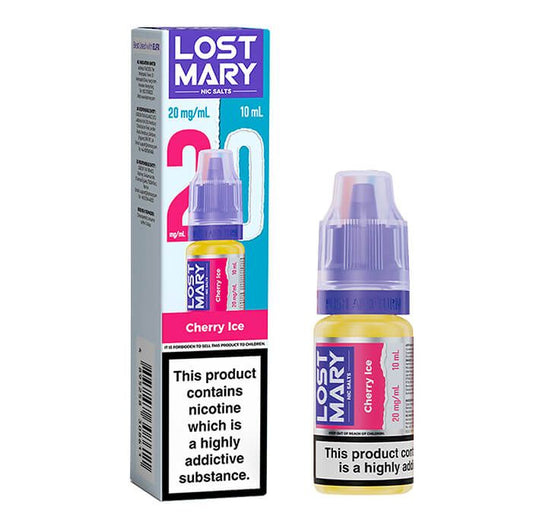 CHERRY ICE 20mg LOST MARY LIQUID - 10 PACK