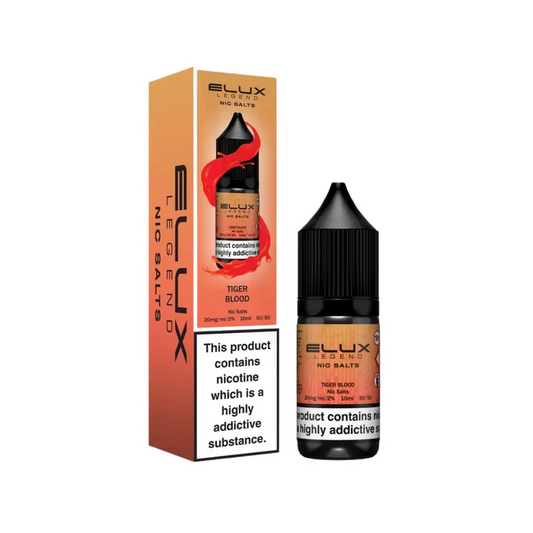 TIGER BLOOD-  ELUX LEGEND - 10mg LIQUID - 10 PACK