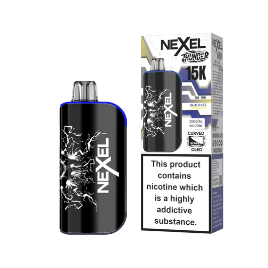 BLUE RAZZ LEMONADE - UK - NEXEL THUNDER - 15K - KIT - 5 Pack