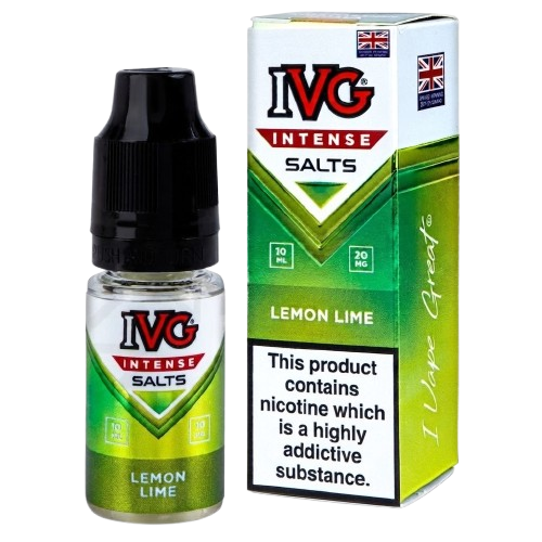 LEMON LIME - UK - IVG INTENSE - 20mg LIQUID - 10 PACK