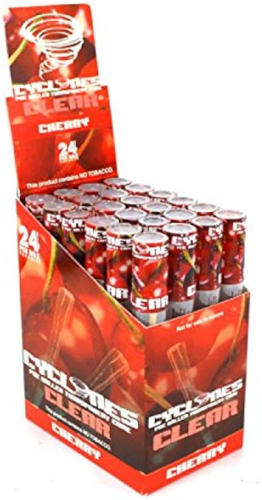 CHERRY - CONES - CYCLONES - 24 Pack