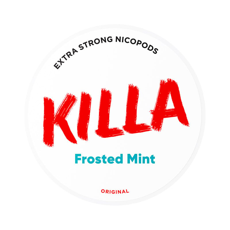 FROSTED MINT - NICOTINE POUCH - KILLA - 10 Pack