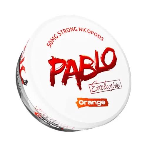 ORANGE - NICOTINE POUCH - PABLO EXCLUSIVE- STRONG - 10 Pack