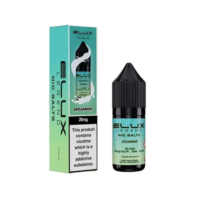 Elux Legend 20mg Nic Salt – Spearmint 🇬🇧 British