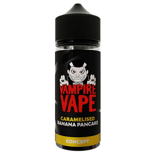 CARAMELLISED BANANA PANCAKE -  UK VAMPIRE VAPE -  100ml LIQUID - 1 PACK