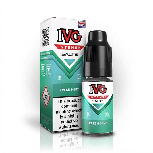 FRESH MINT - UK - IVG INTENSE - 20mg LIQUID - 10 PACK